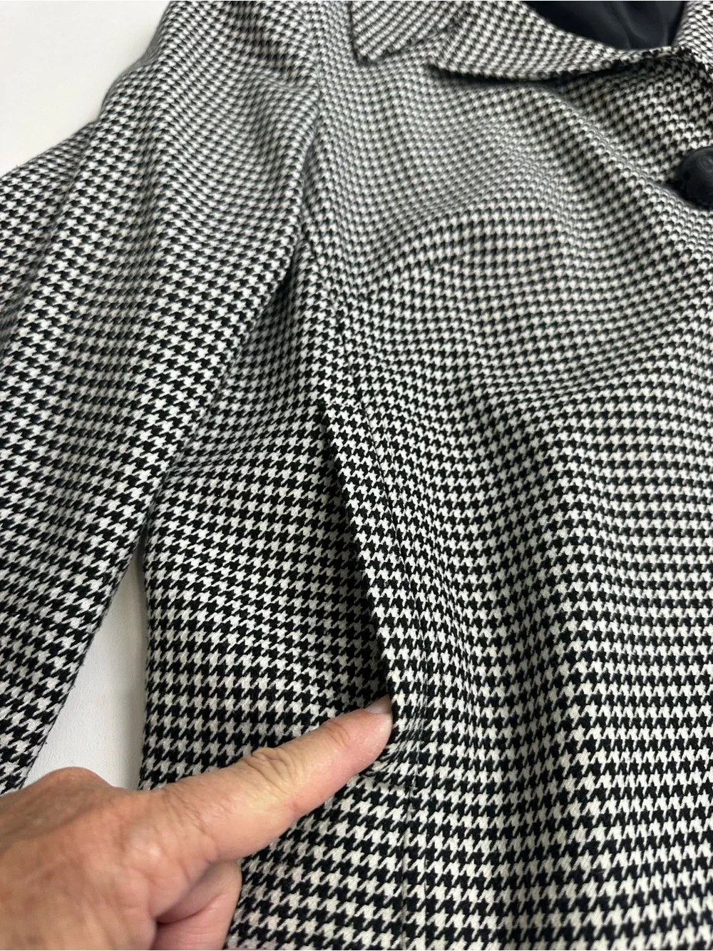 Talbots classic houndstooth